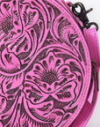 American Darling Canteen Hand Tooled Genuine Leather women bag western handbag purse