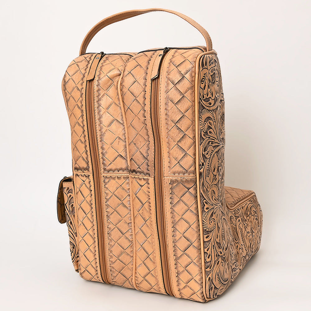 American Darling ADBG1304 Footwear Hand Tooled Genuine Leather Women Bag Western Handbag