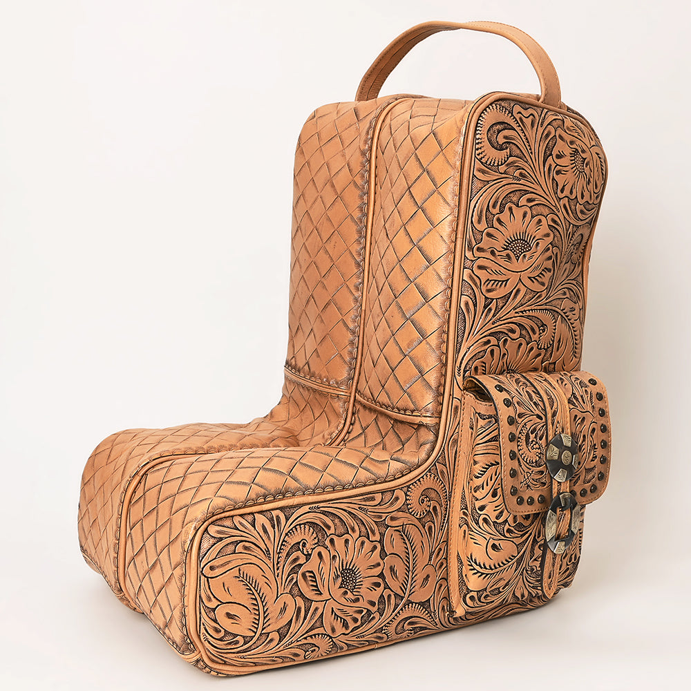 American Darling ADBG1304 Footwear Hand Tooled Genuine Leather Women Bag Western Handbag