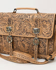 American Darling ADBG1307 Hand Tooled Genuine Leather Women Bag Western Handbag Purse