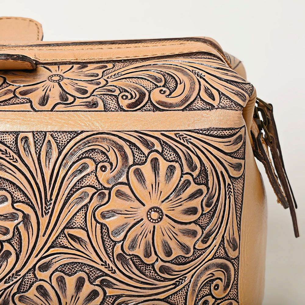 American Darling ADBG1312 Hand Tooled Genuine Leather Women Bag Western Handbag Purse