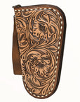 American Darling ADGC106 Floral Western Hand Tooled Genuine Leather Women & Man GUN CASE