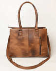 American Darling ADBG1317 Hand Tooled Genuine Leather Women Bag Western Handbag Purse