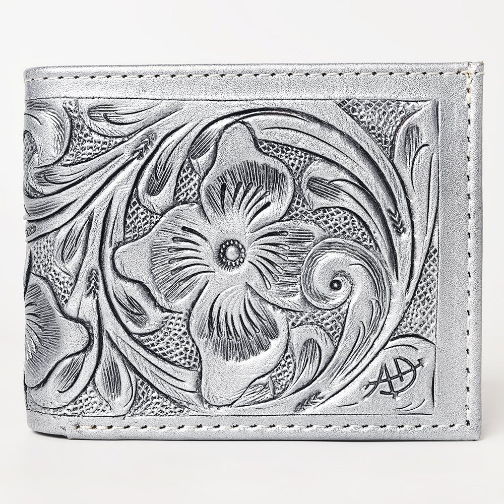 American Darling Wallet Hand Tooled Genuine Leather Women Bag Western Handbag Purse
