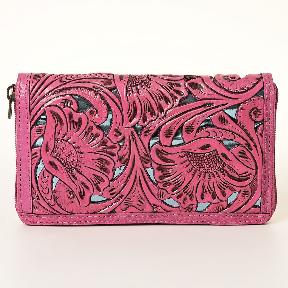 American Darling Wallet Hand Tooled Genuine Leather women bag western handbag purse