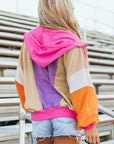 Remy Patchwork Full Zipped Hoodie