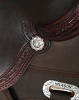 HILASON Western Child Horse Trail Show Saddle Synthetic Pleasure Riding Brown