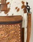 Hair On Leather Western Style Women's Briefcase