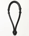 Comfytack Western Horse Genuine Rawhide core bosal Black