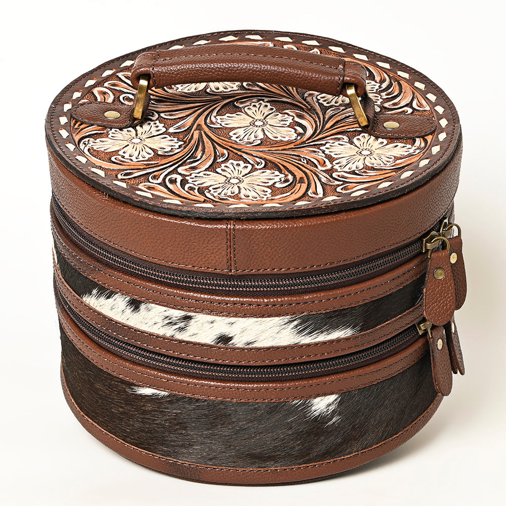 ADBGA491 American Darling Hand Tooled Hair On Genuine Leather Women Bag Western Handbag Purse