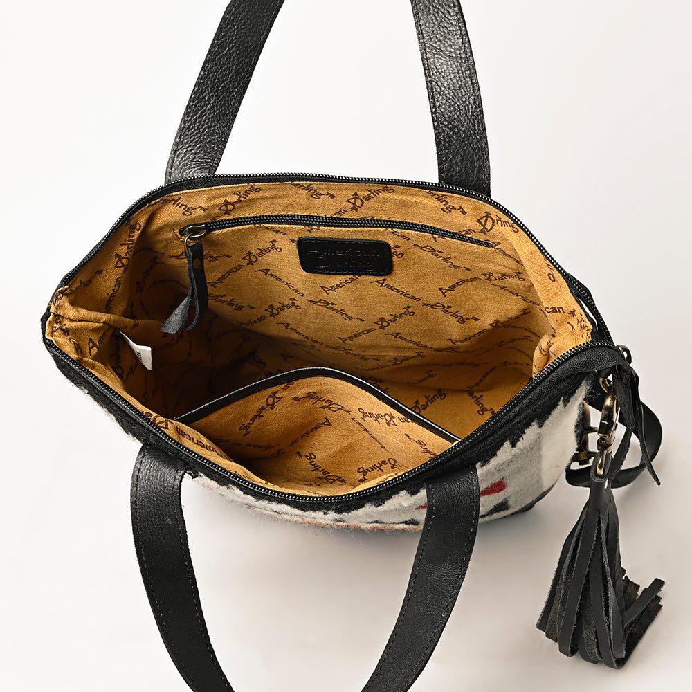 American Darling ADBGA485 Saddle Blanket Genuine Leather Women Bag Western Handbag Purse