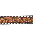 American Darling  Beautifully Hand Tooled Genuine American Leather Belt Men and  Women