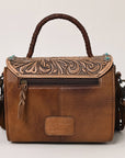 American Darling Briefcase Saddle Blanket Hair On Genuine Leather women bag western handbag purse