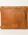 ADBG1389 American Darling Hand Tooled Hair On Genuine Leather Women Bag Western Handbag Purse