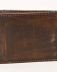 AMERICAN TANNER Genuine Leather Hand Burnished Bifold Wallet For Men Women H4 X W3.25 X D0.5
