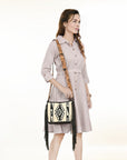American Darling Messenger Hand Tooled Genuine Leather Women Bag Western Handbag Purse