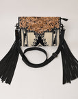 American Darling Crossbody Hand Tooled Saddle Blanket Genuine Leather Women Bag Western Handbag Purse