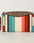 ADBG995B American Darling Hand Tooled Saddle Blanket Genuine Leather Women Bag Western Handbag Purse
