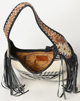 ADBG1390A American Darling Hand Tooled Saddle Blanket Genuine Leather Women Bag Western Handbag Purse