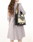 ADBG1390A American Darling Hand Tooled Saddle Blanket Genuine Leather Women Bag Western Handbag Purse