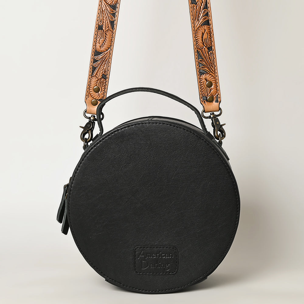 American Darling Saddle Blanket Genuine Leather Women Bag Western Handbag Purse