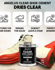 ANGELUS Clear Shoe Cement 1 Quartz For Strong & Durable Bond