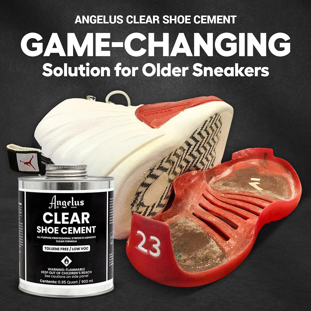 ANGELUS Clear Shoe Cement 1 Quartz For Strong &amp; Durable Bond