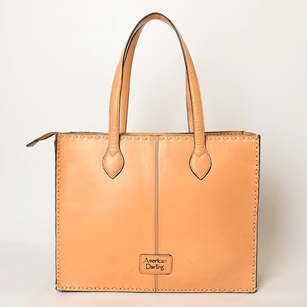 American Darling ADBGZ787A Hand Tooled Genuine Leather Women Bag Western Handbag Purse