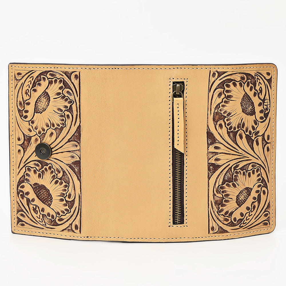 American Darling ADBGZ788A Hand Tooled Genuine Leather Women Bag Western Handbag Purse