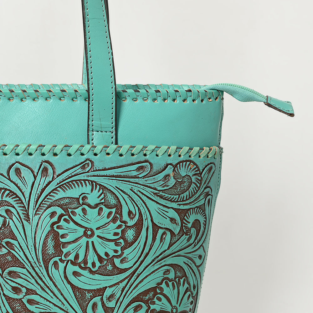 ADBGZ789B American Darling TOTE Hand Tooled Genuine Leather women bag western handbag purse