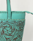 ADBGZ789B American Darling TOTE Hand Tooled Genuine Leather women bag western handbag purse