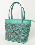 ADBGZ789B American Darling TOTE Hand Tooled Genuine Leather women bag western handbag purse