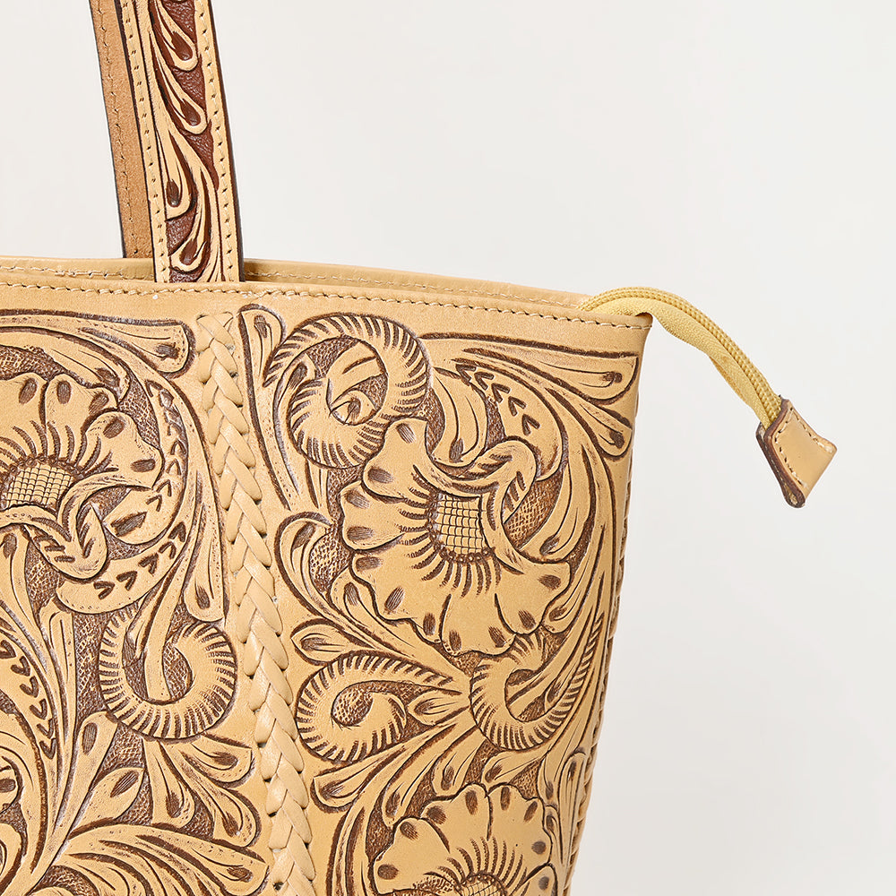 American Darling ADBGZ792A Hand Tooled Genuine Leather Women Bag Western Handbag Purse
