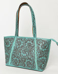 ADBGZ792B American Darling TOTE Hand Tooled Genuine Leather women bag western handbag purse