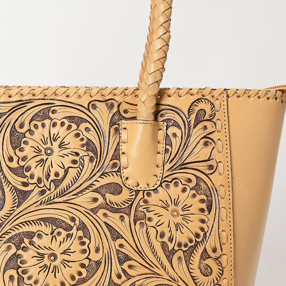 American Darling ADBGZ794A Hand Tooled Genuine Leather Women Bag Western Handbag Purse