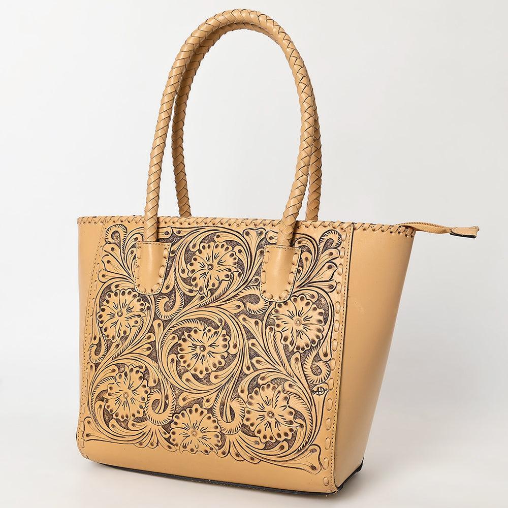 American Darling ADBGZ794A Hand Tooled Genuine Leather Women Bag Western Handbag Purse