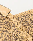 American Darling ADBGZ795A Hand Tooled Genuine Leather Women Bag Western Handbag Purse