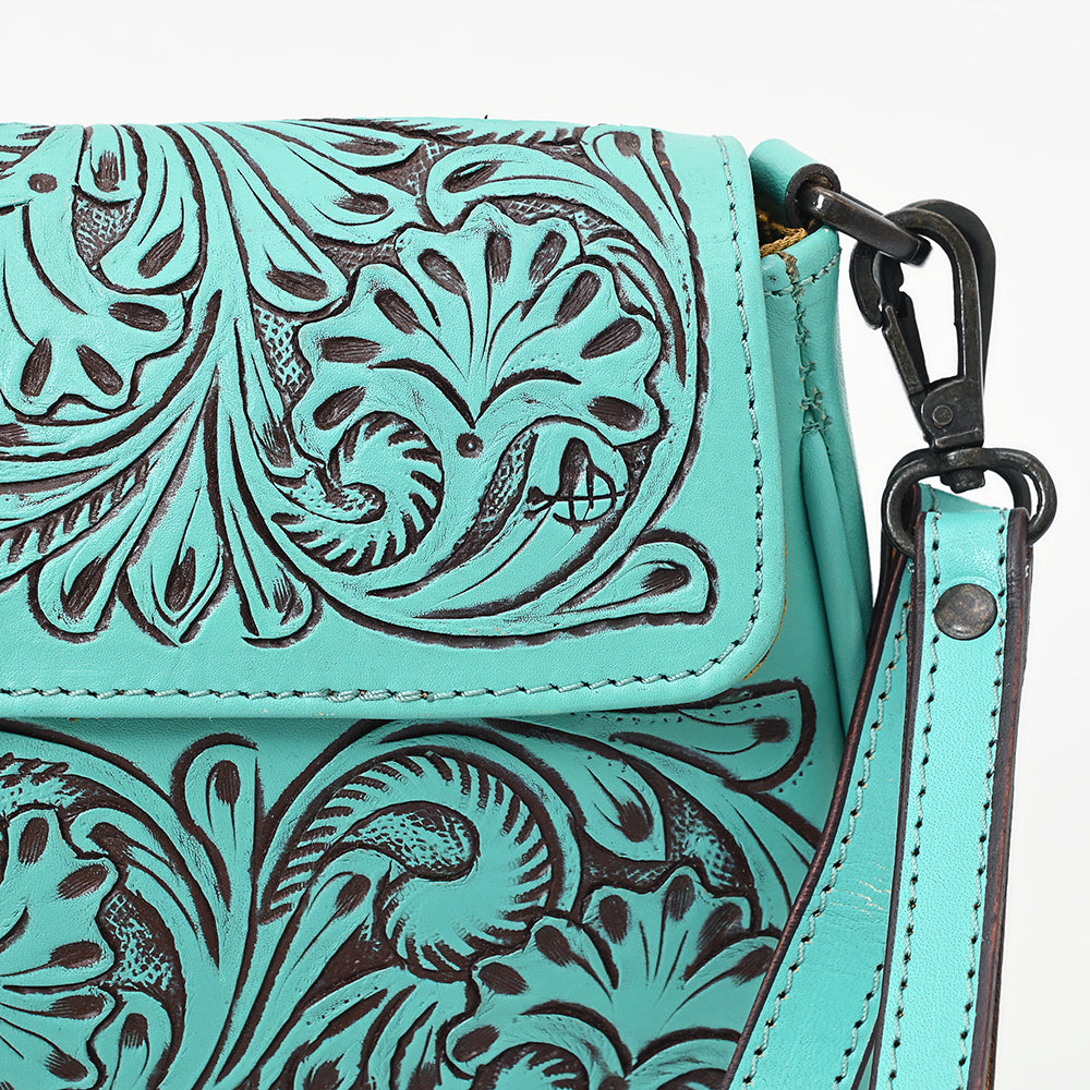 ADBGZ796B American Darling CROSS BODY I Hand Tooled Genuine Leather women bag western handbag purse