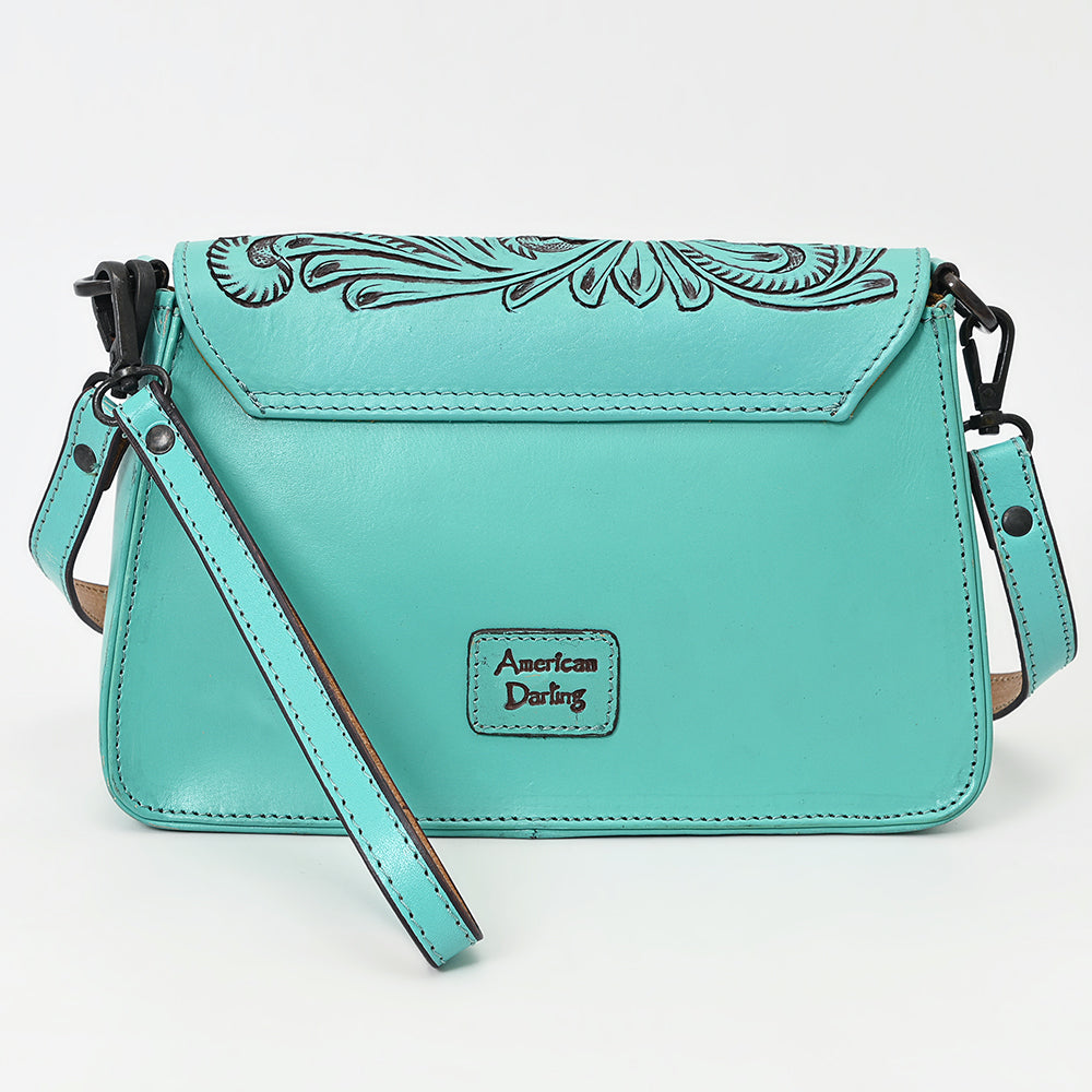ADBGZ796B American Darling CROSS BODY I Hand Tooled Genuine Leather women bag western handbag purse