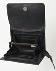 ADBGZ797B American Darling CLUTCH Hand Tooled Genuine Leather women bag western handbag purse