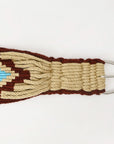 36" HILASON Western Horse Wool Rope Girth Turquoise