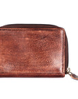 Never Mind Nmbgm146C Wallet Vintage Handmade Genuine Cowhide Leather Women Bag Western Handbag Purse