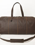 OHLAY OHA102B DUFFEL Upcycled Wool Genuine Leather women bag western handbag purse