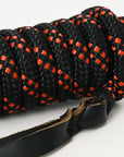 25 ft. Hilason Western Horse Adjustble Nylon Rope With Latigo Ends