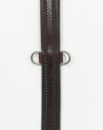 HILASON Western Horse Genuine Leather Hand Tooled Headstall Breast Collar Brown