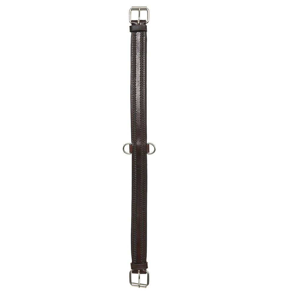 HILASON Western Horse Genuine Leather Hand Tooled Headstall Breast Collar Brown