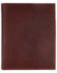 BAR H EQUINE Genuine Leather Hand Carved Rodeo Bifold Wallet For Men Women