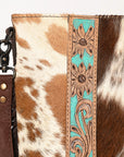 Ohlay Bags OHG125 Cross Body I Hand Tooled Hair-On Genuine Leather Women Bag Western Handbag Purse