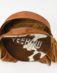 American Darling ADBG1400 Tote Hair On Genuine Leather women bag western handbag purse