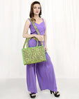 ADBG1412B American Darling TOTE Hand Tooled Genuine Leather women bag western handbag purse